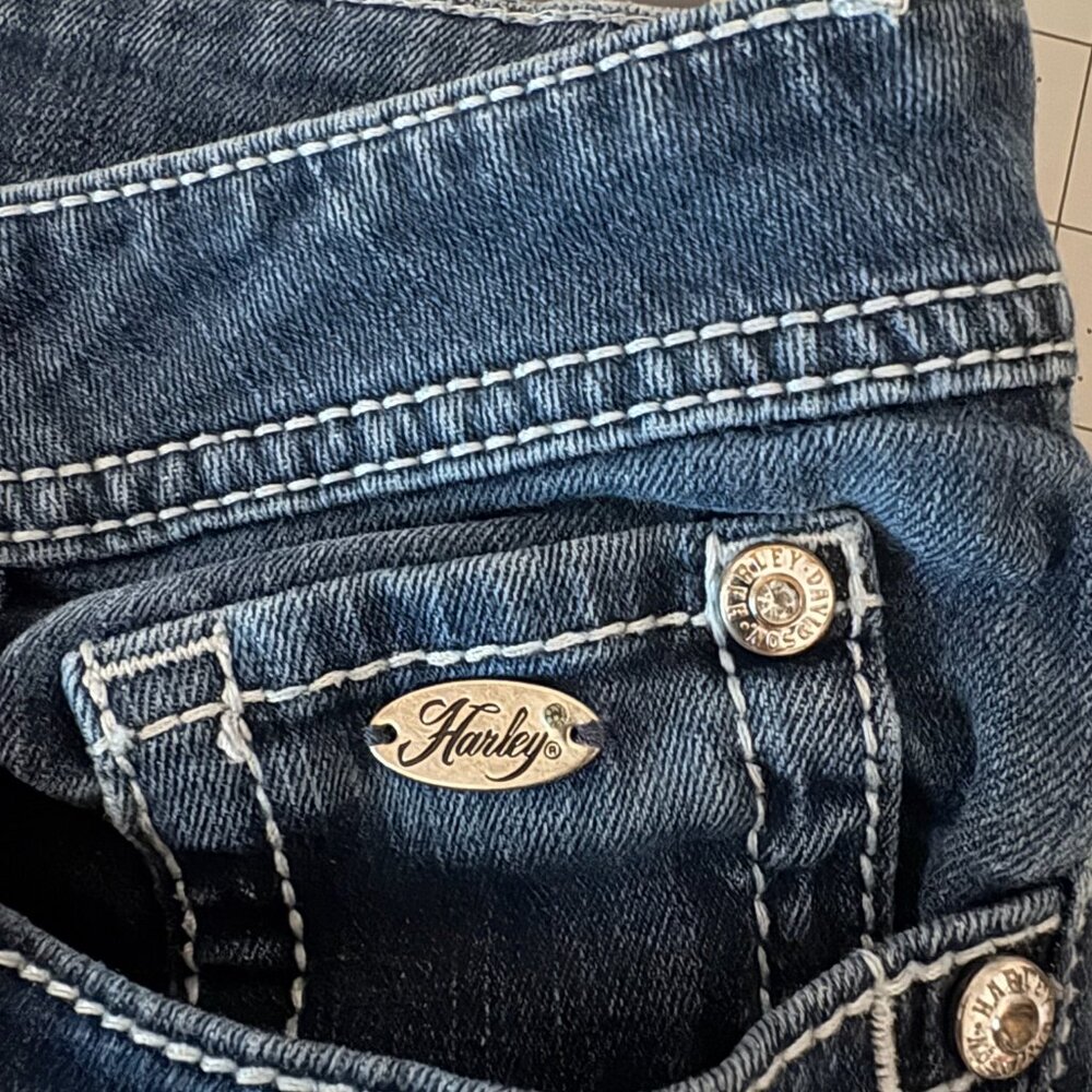 Harley Davidson Bling Jeans - Picture 2 of 6